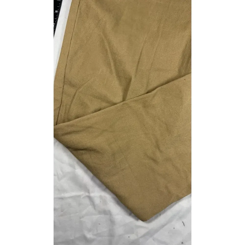 Daniel Cremieux Chino Pants Men’s 31x30 Khaki Stretch Flat Front Casual